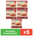 Pınar Dana Sosis 430 g (Avantaj Paket) x 5 adet