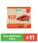 Pınar Uzun Hindi Sosis 430 g x 11 Adet