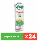 Pınar Organik Süt 1 L  x 24 Adet