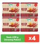 Pınar Dana Sosis 430 g (Avantaj Paket) x 4 adet