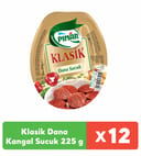 Pınar Klasik Dana Kangal Sucuk 225 g x 12 Adet