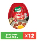 Pınar Şölen Dana Sucuk 180 g x 12 Adet