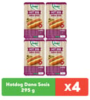 Pınar Hotdog Dana Sosis 295 g x 4 adet