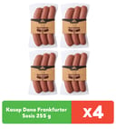 Pınar Kasap Dana Frankfurter Sosis 255 g x 4 adet