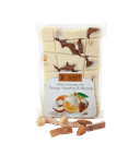 Hazz Portakal Kabuklu ,Fındık Ve Bademli Beyaz Çikolata  85 g