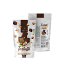 Hazz Kakao Kaplı Fındık Parçacıklı Çıtır Trüf Çikolata 80 g