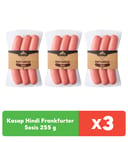 Pınar Kasap Hindi Frankfurter Sosis 255 g x 3 adet