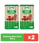 Pınar Soyulmuş Dana Uzun Sosis 225 g x 2 adet