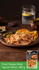 Pınar Kasap Hindi Yaprak Döner 180 g %100 Yerli Besi