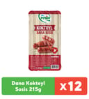 Pınar Dana Kokteyl Sosis 215g x 12 Adet