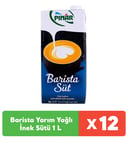 Pınar Barista Yarım Yağlı İnek Sütü 1 L x 12 adet