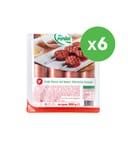 Pınar Dana Isıl İşlem Görmüş Sucuk Büfe 900 g x 6 Adet