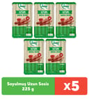 Pınar Soyulmuş Dana Uzun Sosis 225 g x 5 adet