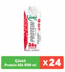 Pınar Çilekli Protein Süt 500 ml x 24 Adet