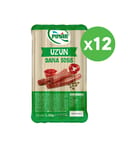 Pınar Soyulmuş Dana Uzun Sosis 225 g x 12 Adet