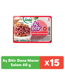 Pınar Aç Bitir Dana Macar Salam 60 g x 15 Adet