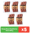Pınar Kasap Dana Frankfurter Sosis 255 g x 5 adet