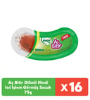 Aç Bitir Hindi Isıl İşlem Görmüş Sucuk 75g x 16 Adet