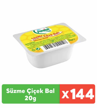 Pınar Bal Çiçek 20 g x 144 Adet
