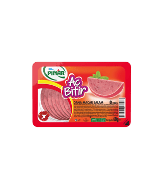 Pınar Aç Bitir Dana Macar Salam 60 g