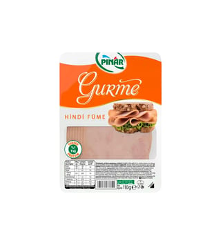 Pınar Gurme Hindi Füme 110 g