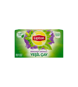 Lipton Yeşil Çay Bergamot Arolamalı 20'li