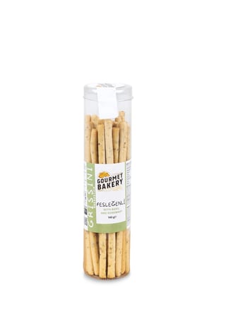 Gourmet Garage Grissini Fesleğen Biberiyeli 140 g