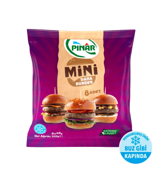 Pınar Mini Dana Burger 320 g