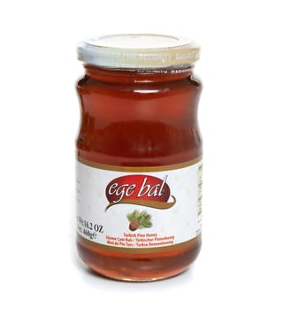 Ege Bal Süzme Çam Balı Cam Kavanoz 460 g