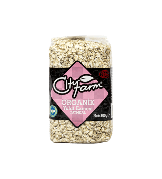 City Farm Organik Yulaf Ezmesi 500 g 