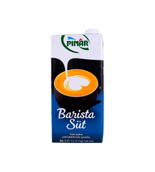 Pınar Barista Yarım Yağlı İnek Sütü 1 L