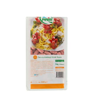 Pınar Hindi Kokteyl Sosis Servis 2500 g