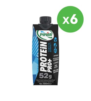 Pınar Protein Pro+ Vanilyalı 500 ml x 6 Adet