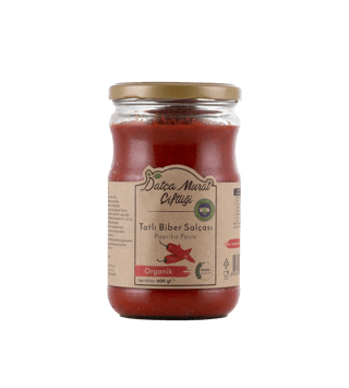 Datça Murat Çiftliği Organik Tatlı Biber Salçası 600 g