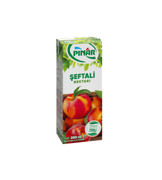Pınar Meyve Nektarı Şeftali 200 ml