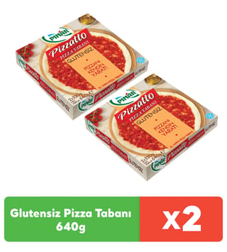 Glutensiz Pizza Tabanı 640 g x 2 Adet