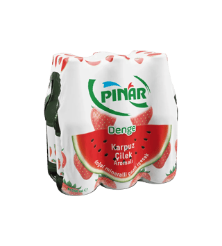 Pınar Denge Karpuz-Çilekli Maden Suyu 6x200 ml
