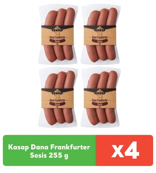 Pınar Kasap Dana Frankfurter Sosis 255 g x 4 adet