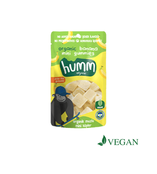 Humm Organik Glutensiz Vegan Muzlu Mini Küpler 30 g