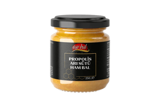 Ege Bal Propolis+Arı Sütü+Ham Bal Karışımı Cam Kavanoz 250 g