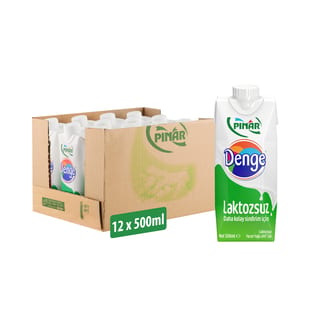 Pınar Denge Laktozsuz Süt 500 ml x 12 Adet