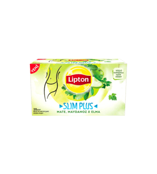 Lipton Slim Plus Mate, Maydonoz & Elma 20'li Bardak Poşet  34 g