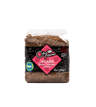 City Farm  Organik Keten Tohumu 250 g