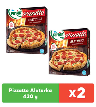 Pizzatto Alaturka 430 g x 2 adet