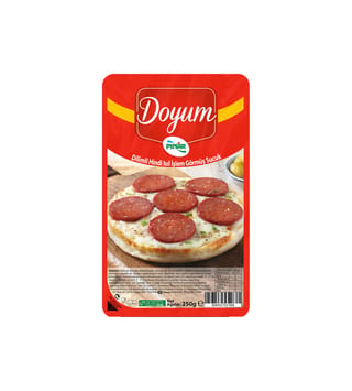 Doyum Dilimli Hindi Isıl İşlem Görmüş Sucuk 250 g