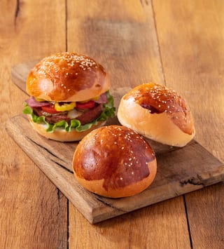 PınarOnline Hamburger Ekmeği 4 x 90 g