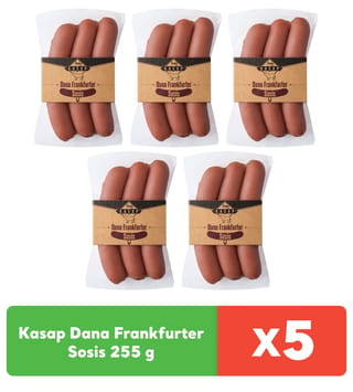 Pınar Kasap Dana Frankfurter Sosis 255 g x 5 adet