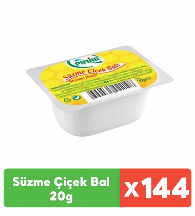 Pınar Bal Çiçek 20 g x 144 Adet