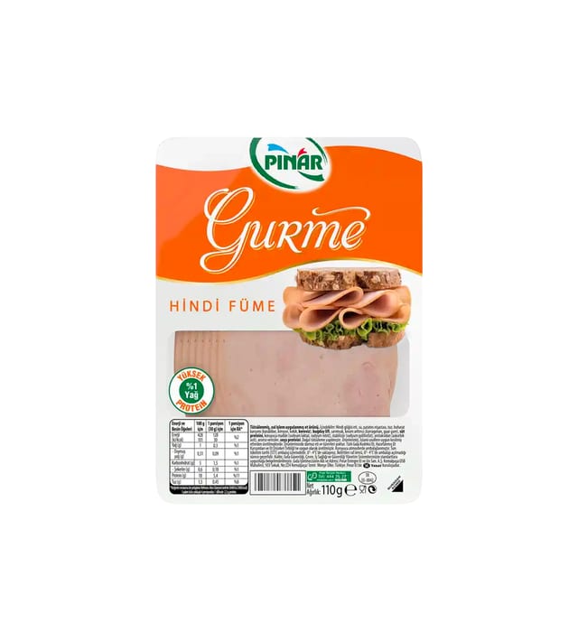 Pınar Gurme Hindi Füme 110 g