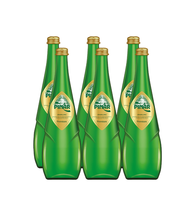 Pınar Sparkling Doğal Mineralli Su 6x750 ml